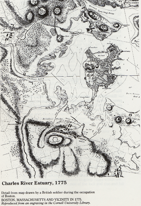 The Charles in 1775